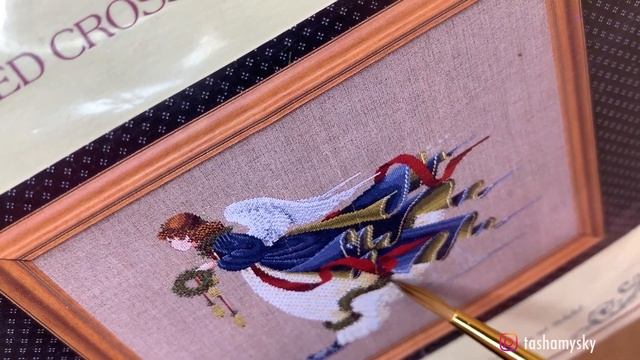 26. Коллекция Lavender & Lace | Нитки в Fairy Dreams | Nantucket Rose | Angel of Love | Вышивка смотреть онлайн