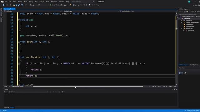 CODING PATH FINDER (LEE ALGORITHM) C++/SFML IN VISUAL STUDIO 2019 смотреть онлайн