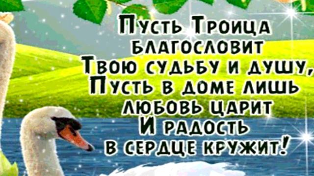 ПОЗДРАВЛЯЮ_СО_СВЯТОЙ_ТРОИЦЕЙ!_?_Красивое_Поздравление_с_Троицей!_Пожелания_Музыкальная_Открытка.mp4