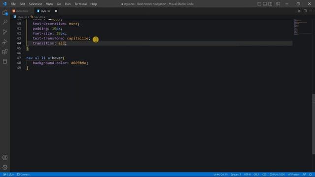 How to Create Responsive Navigation Bar using HTML CSS and JavaScript.