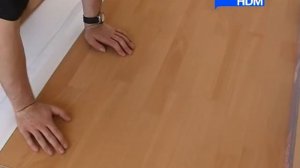Укладка ламината HDM ELESGO с Click замком. Все этапы укладки ламината