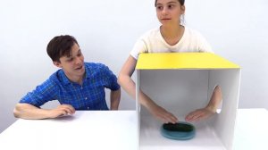 Видео Челлендж Нащупай - Вика против Фёдора