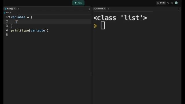 How to get variable types in Python
