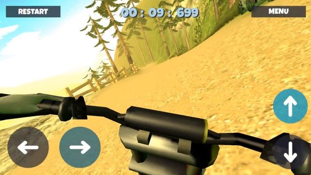 Downhill Bike Simulator MTB 3D - Gameplay Android & iOS game смотреть онлайн