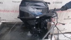 Tohatsu 18. Запуск двигателя