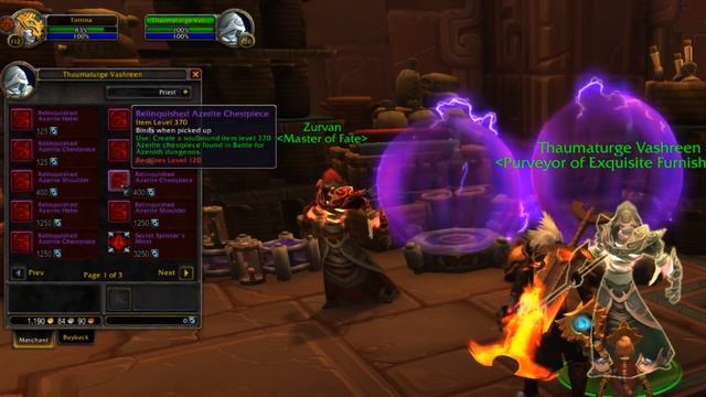 Titan Residuum Thaumaturge Vashreen BfA Patch 8.1 Location (NEW Mythic Plus Currency) смотреть онлайн