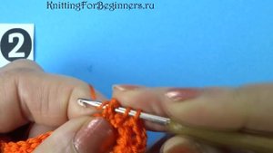 ПРОСТО! Шахматный узор крючком   узор вязания 104