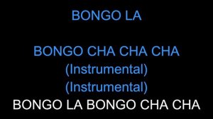 Goodboys   Bongo Cha Cha Cha - Karaoke - Mp3