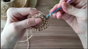 ПОДСТАВКА ПОД ГОРЯЧЕЕ ИЗ ДЖУТА МАСТЕР-КЛАСС САЛФЕТКА КРЮЧКОМ Подарок НГ 2023 #pautinkaknit