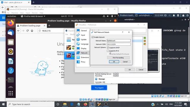NAT Network Demo - Creating a NAT Network of VM's in VirtualBox 6.1 - Cyber Security #4 смотреть онлайн