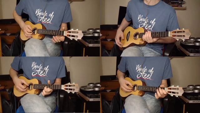 Daredevil Theme on the ukulele смотреть онлайн