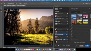 4 Photoshop 2022   Landscape Mixer Neural Filter is AMAZING