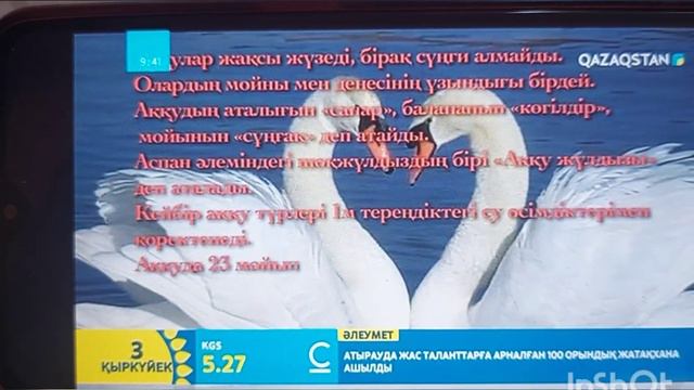 АҚҚУ туралы мәлімет 2 сынып