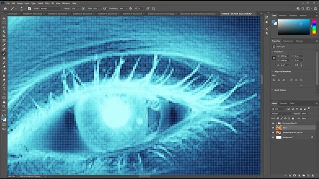 Glow in the Dark Portrait Actions | Free Glowing Effect Photoshop Actions