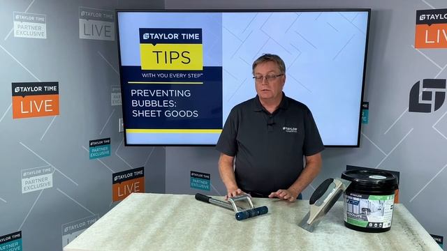 PREVENTING BUBBLES: SHEET GOODS | Flooring Adhesives смотреть онлайн