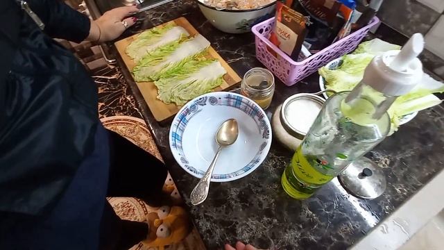 Острые голубцы в духовке