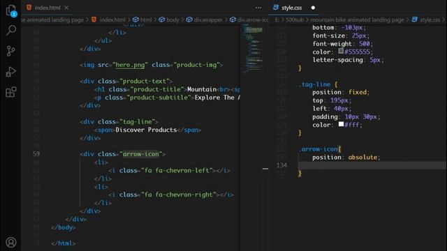 How To Create Animated Responsive Website Using HTML CSS and GSAP|| Responsive Website Animation ||