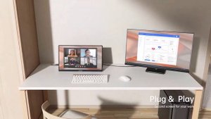 Arzopa 15,6" FHD 1080P портативный монитор HDMI USB IPS