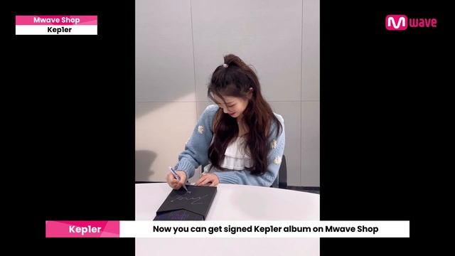 [Mwave shop] This is how Kep1er Signed 'FIRST IMPACT' albums ? смотреть онлайн
