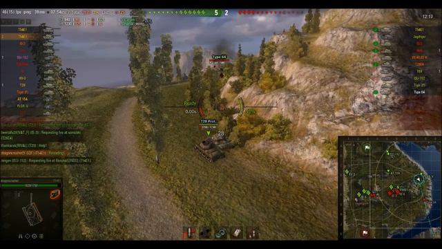WoT T54E1 Carries смотреть онлайн