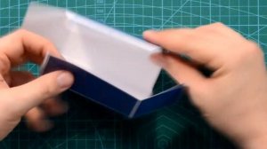 Oblique quadrangular prism DIY, Видеоинструкция: как сделать наклонную четырехугольную призму