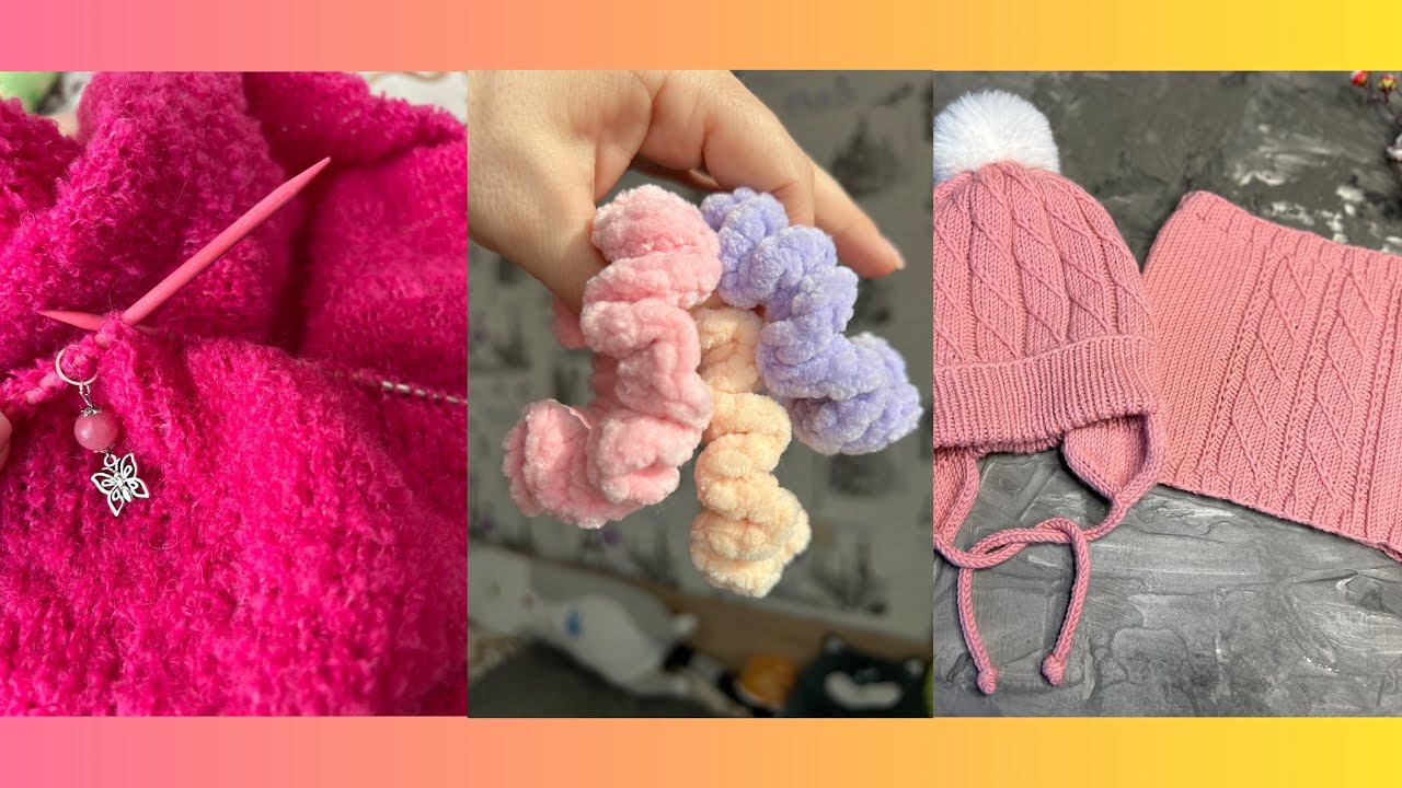 ВЛОГ ВЫХОДНЫХ ДНЕЙ 01/24 || Планы / Готовые работы / Проекты на спицах смотреть онлайн