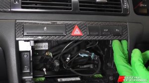 How to Remove Centre Console Hazard Warning Surround Top Trim - Audi A6 S6 RS6 - C5 - 1997-2005