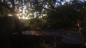 Заливаю стяжку для будущей беседки