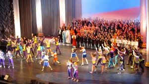 Выступление в БКЗ "Гимн года молодежи"