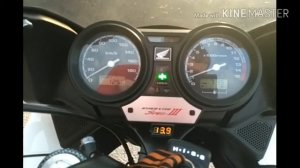 Honda CB 400 разгон до 190 км\ч