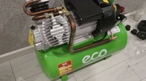 Распаковка — Воздушный компрессор Eco AE-502-3