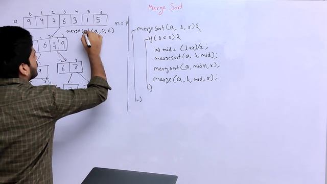 Merge Sort Algorithm | C++ / Java Complete explanation for Beginners and Code | DSA-One Course #21