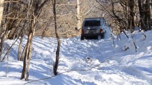 нива 2131 по снегу