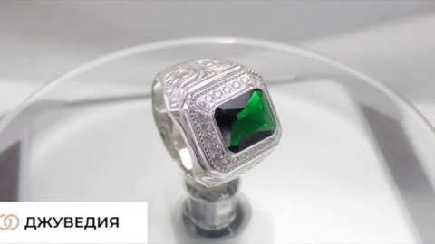 ДЖУВЕДИЯ Перстень Мужской серебряный Серебро 925 Артикул КМ-04_2