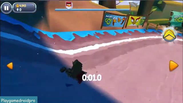 Angry Birds Go ♥Go Go Go RED & STELLA Racing- Who Will Win ♥ Gameplay Walkthrough смотреть онлайн