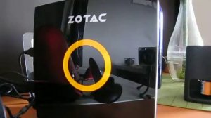 ZOTAC MAG NS01 cercle lluminós