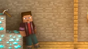 ПОПАЛИ В ШАХТУ В MINECRAFT!!!