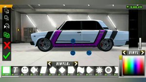 Винил на 2107 в Car Parking Multiplayer! Топ винил на новый Жигули!