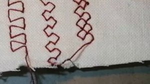 Веритас 8014/43а. Разъезжаются декоративные строчки .Видео № 51