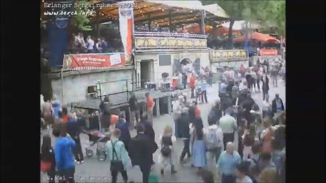 Bergkirchweih Erlangen 2016 - Zeitraffer Brunner Immobilien Cam am "T"