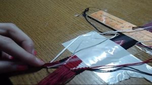 Урок №1 Как заменить нить в фенечке.