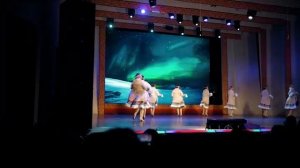 эвенский танец"Под северным сиянием"ансамбль Леди плюс г Якутск