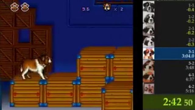 Beethoven's 2nd SNES Speedrun (5:13) смотреть онлайн