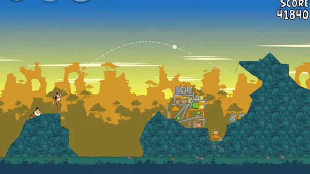 Angry Birds Bad Piggies 21-4 - Прохождение на 3 Звезды - 3 Star Walkthrough смотреть онлайн