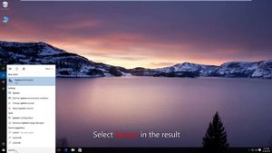 How to Open System Properties in Windows 10