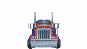 OPTIMUS Prime Transform - Short Flash Transformers Series