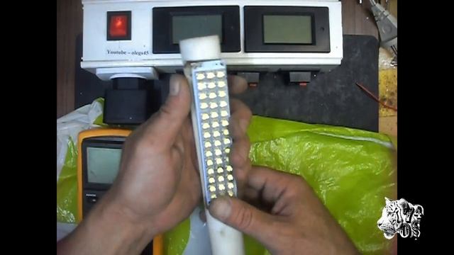 Ремонт Led светильника из полипропиленовой трубы на св-х модулях Piranha смотреть онлайн