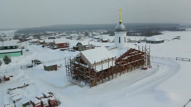 Дмитриевская церковь с. Шевырялово Сарапульского района Удмуртской Республики смотреть онлайн