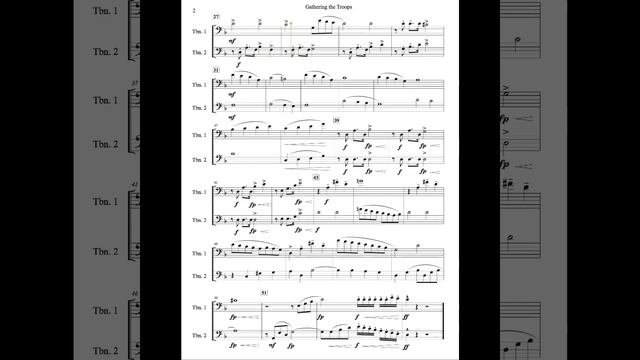 TROMBONE DUET Gathering the Troops: Battle Buddies смотреть онлайн