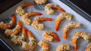 Coconut Shrimp Recipe - Креветки запеченные в духовке